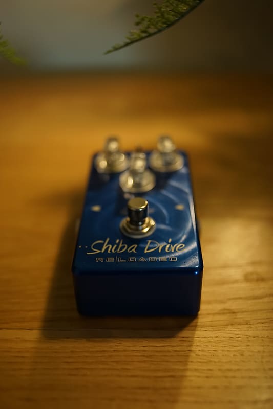 Suhr Shiba Drive Reloaded 2010s - Blue Swirl image 1