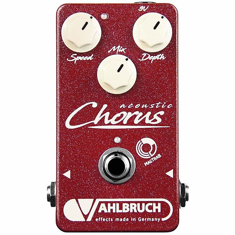 Vahlbruch Chorus pedal, NOS MN3007 analog BBD, stereo