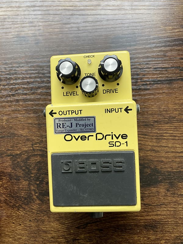 Boss SD-1 Super Overdrive w/ Analogman Mod