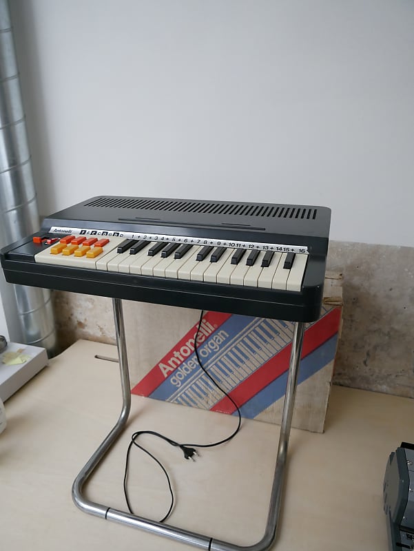 Antonelli • Golden Organ w/stand + box | Reverb