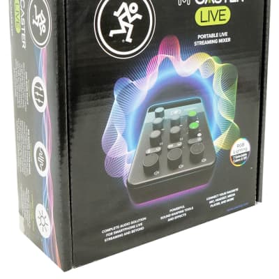 Mackie M Caster Live Portable Live Streaming Mixer in White image 14