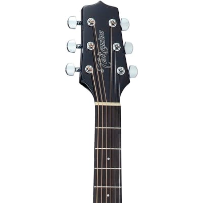 Takamine G Series GF30CE Cutaway Acoustic Guitar Gloss Black image 5