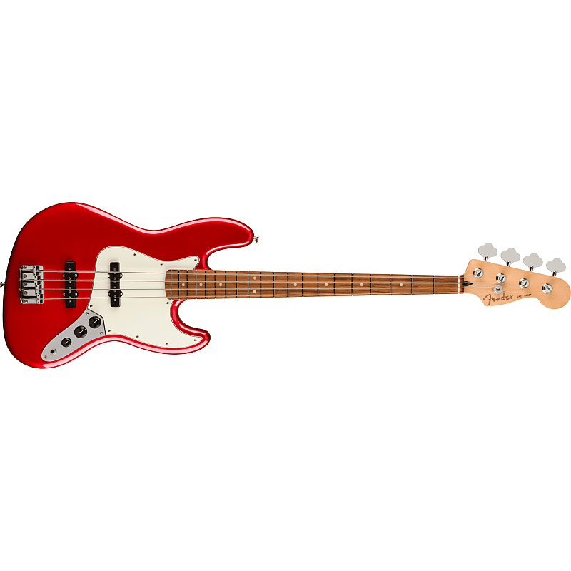 Fender Player Jazz Bass, Pau Ferro Fingerboard, Candy Apple Red