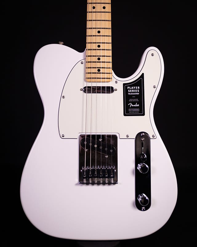 Fender Player Telecaster, Maple FB, Polar White image 1