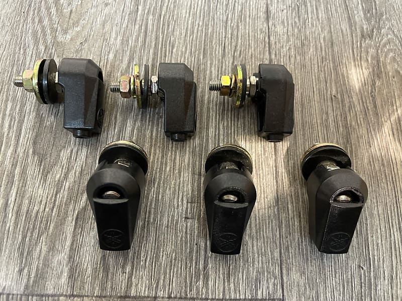 Yamaha Stage Custom Lugs Tom Drum Set Of 6 / Quick Release Reverb