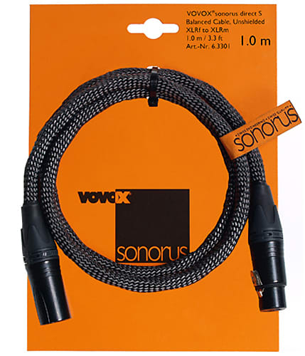 Vovox Sonorus Direct S Balanced Microphone Cable 11.5'