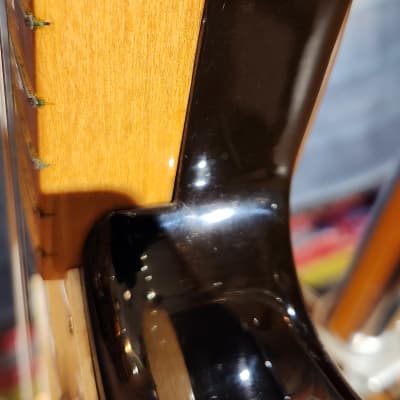 Vintage 1981 Fender USA Bullet S-3 with Maple Fretboard Brown Sunburst w/ Fender Hard Case image 19