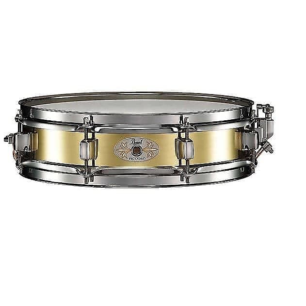 Pearl B1330 3x13" Brass Piccolo Snare Drum image 1
