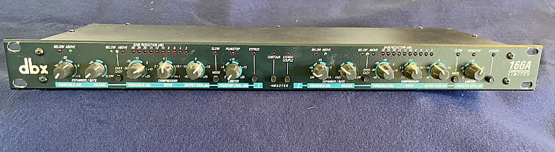 dbx 166A 2-Channel Compressor/Limiter | Reverb