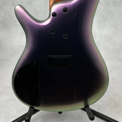 Ibanez SR500E Bass Guitar - Black Aurora Burst image 9