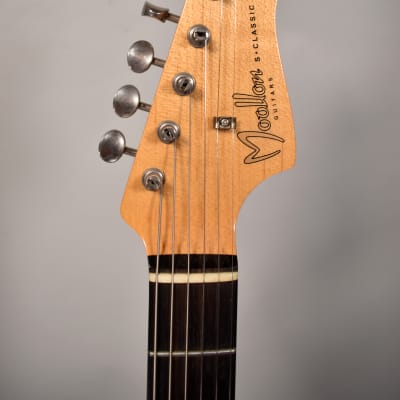 Moollon S-Classic Sonic Blue Finish Nordstrand Pickups Electric Guitar W/ Original Gig Bag image 19