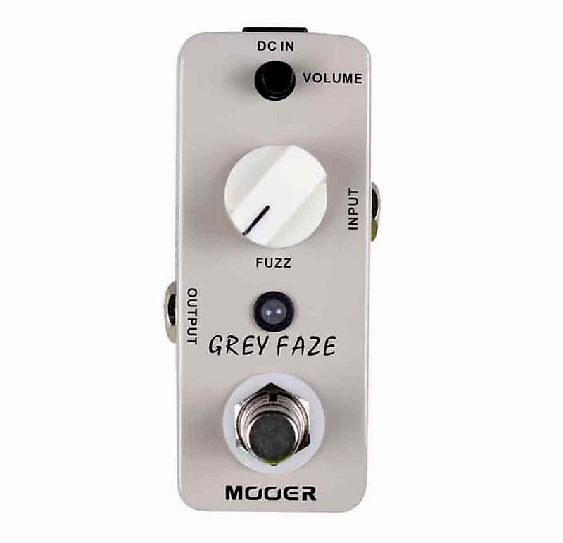ギター MOOER / GREY FAZE Fuzz Pedal Mooer Grey Faze Fuzz | Reverb