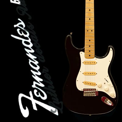 FERNANDES　HOTEI　BLACK-LINE　with EMG-SAｘ2 FERNANDES/BURNY TE-95HT HOTEI Model Blackline [SN L 162469