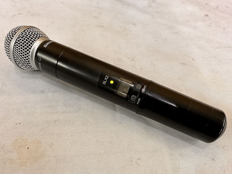 SLX2/SM58 - Handheld Transmitter with SM58 Capsule - Shure USA