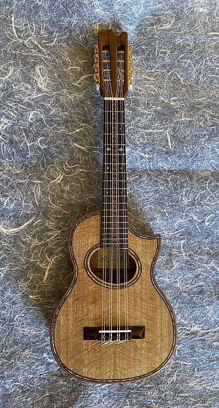 David Gomes Hawaiian Mango 8-String Tenor ~ 2021 Quintessence | Reverb