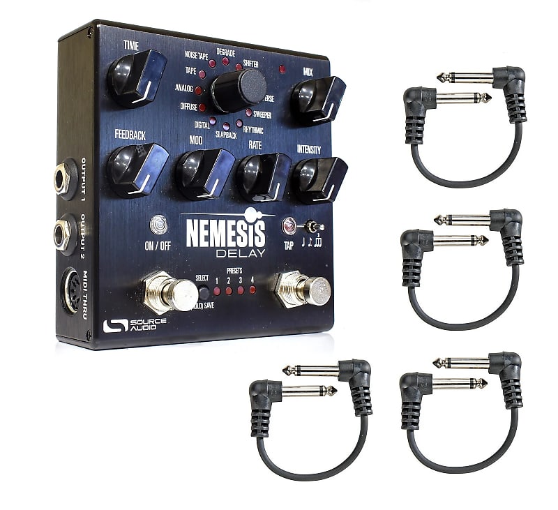 Source Audio One Series Nemesis Delay Pedal SA260 SA-260 SA 260 - New In  Box -FREE Patch Cables!!