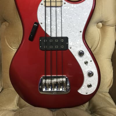 G&L Tribute Series Fallout Bass 2020s - Candy Apple Red image 2