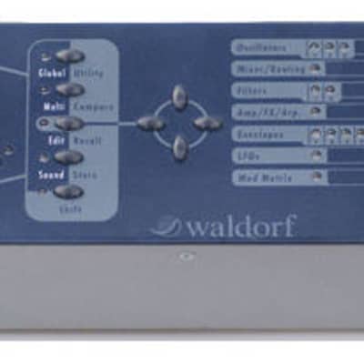 Waldorf Micro Q Rackmount Synthesizer 1999 - 2011 - Blue