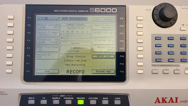 Akai S6000 MIDI Stereo Digital Sampler | Reverb