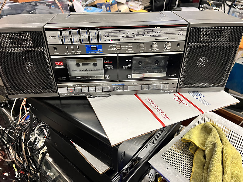 Panasonic RX CW50 1980 - Vintage Boombox Am / Fm Dual