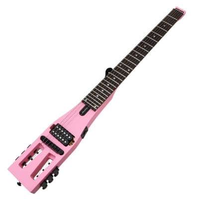 Anygig Travel Guitar Electric AGE SE Pink image 1