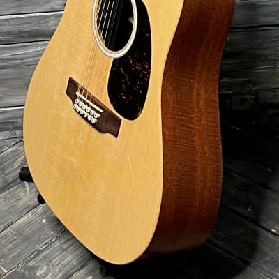 Martin D-X2E 12 String X- Series Acoustic Electric Guitar- Natural image 6