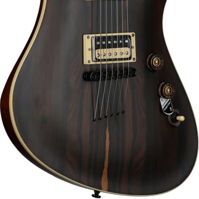 Schecter Avenger Exotic Electric Guitar, Ziricote image 3
