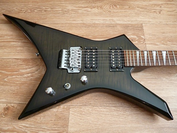 Grover Jackson King V Custom Modified Metallic Black Used