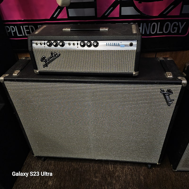 Fender Bassman Silverface Head and Cabinet | Reverb Australia