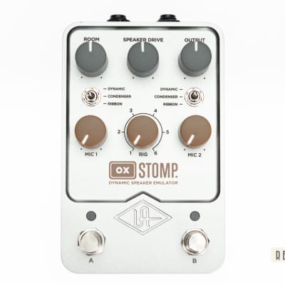 Universal Audio UAFX OX Stomp Dynamic Speaker Emulator image 4