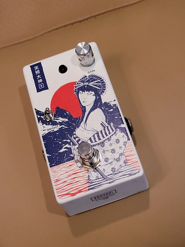 Ground Control Amaterasu PreAmp Boost Overdrive Pedal Reverb