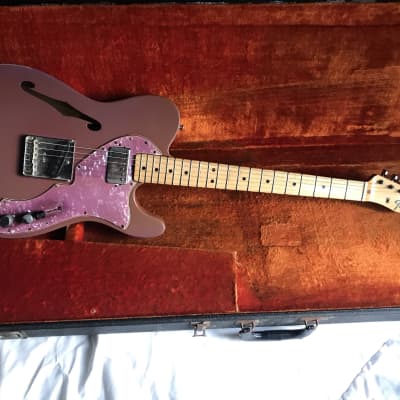 RARE Fender Telecaster Thinline 1971 Custom Color Lilac Lavender image 2
