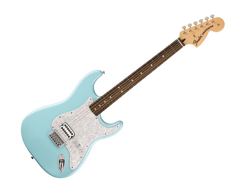 Fender Ltd. Ed. Tom Delonge Stratocaster - Daphne Blue w/ Rosewood FB image 1