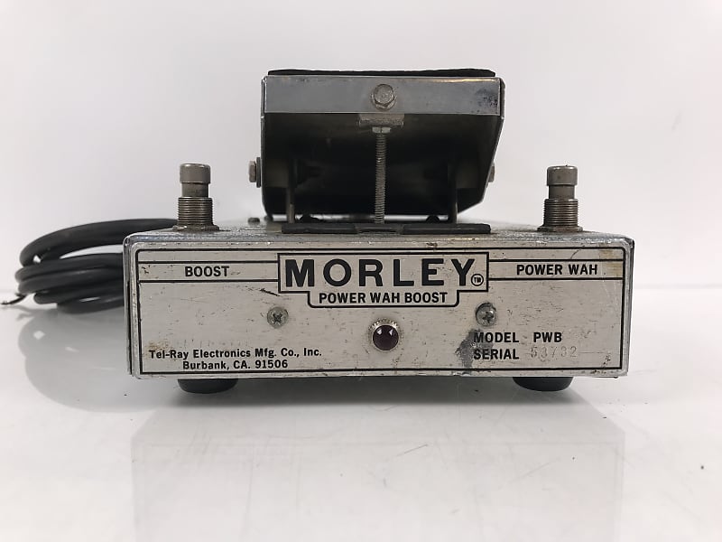 Vintage Morley PWB Power Wah Boost Volume Electric Guitar