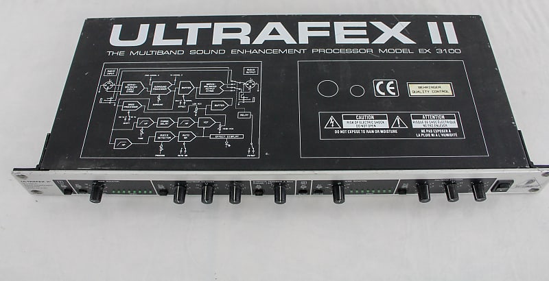 【希少】Behringer ULTRAFEX II EX3100 Behringer EX3100 Ultrafex II 2-Channel Multiband Sound