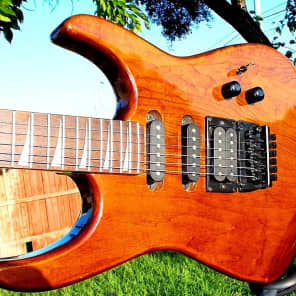 Series 10 stratocaster electric guitar by Bentley SLM Super Strat Mahogany image 1