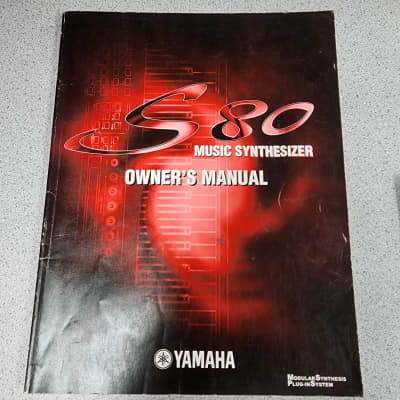 Yamaha S80 User Manual and Data List