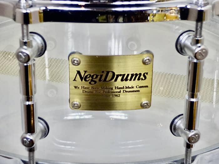 NegiDrums acrylic snare drum AK1460D | Reverb