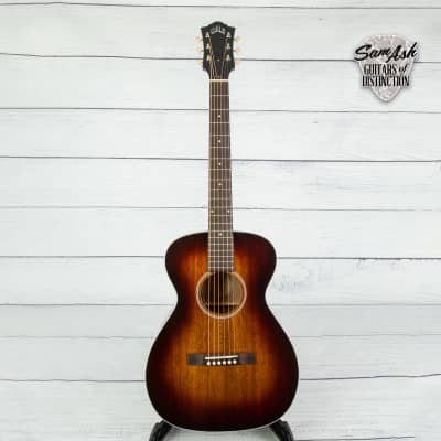 Guild USA M-25e Acoustic/Electric Guitar (California Burst) image 3
