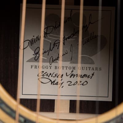 Froggy Bottom Model F Deluxe - German Spruce & Indian Rosewood 2020 image 20