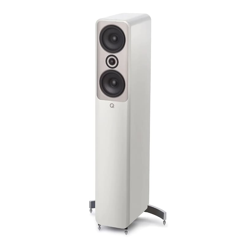 Q Acoustics Concept 50 Floorstanding speaker Pair - White Finish image 1