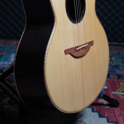 Hsienmo F Shape Full Solid Sitka Srpuce + Wild Indian Rosewood image 3