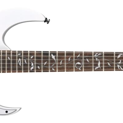Ibanez JEMJR JEM Series Full-Scale Electric Guitar, White image 2