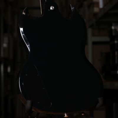 Gibson SG Standard Electric Guitar in Ebony with Soft Shell Case image 6