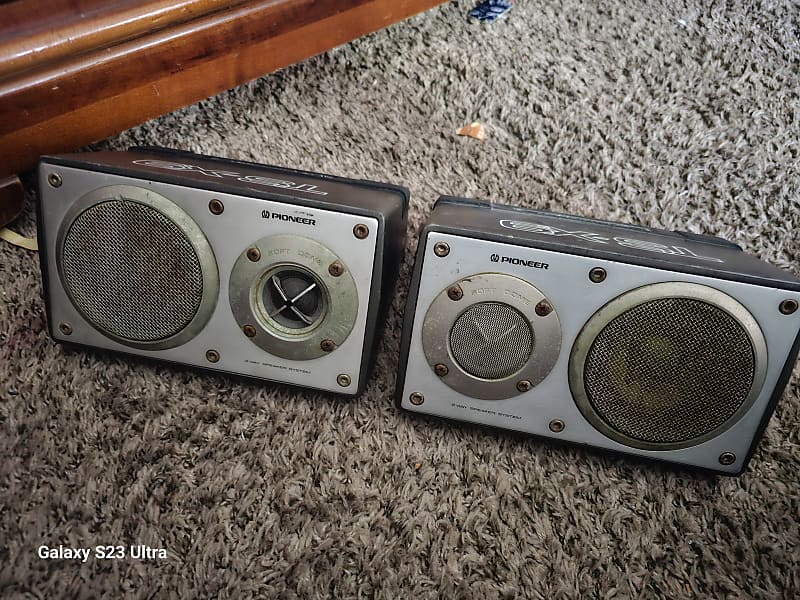 Pioneer speakers Ts x9 1984  			