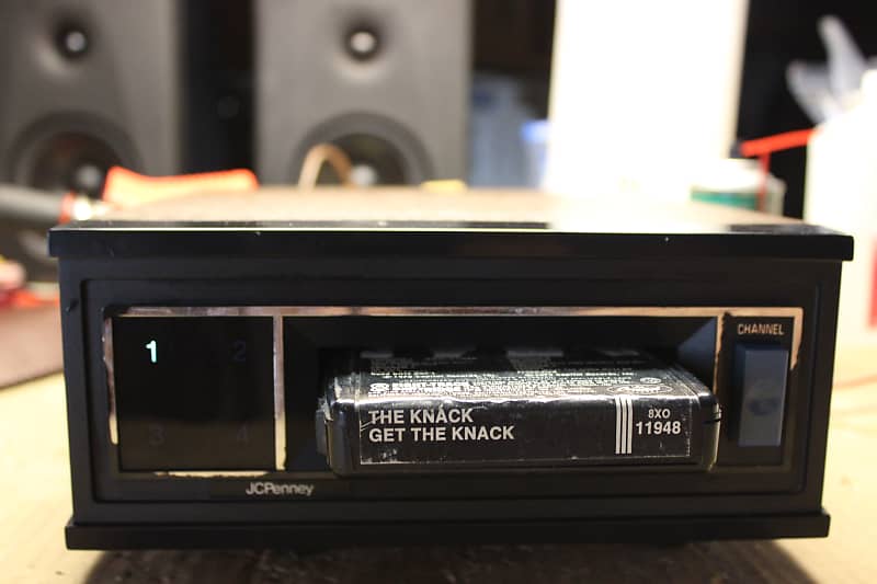 Restored JC Penny 3320 8 track player  			