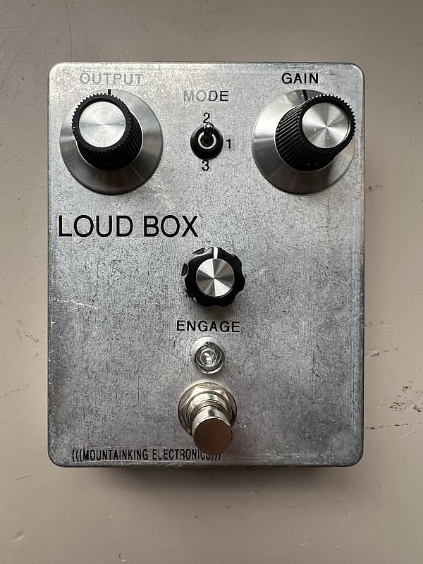 Mountainking Electronics Loud box gain boost overdrive Reverb