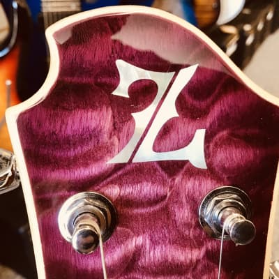 Zemaitis Z22 QQTPB Z Series Electric GuitarsPurple image 4