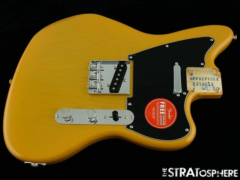 2022 Fender Squier Paranormal Offset Telecaster LOADED BODY Butterscotch  Blonde