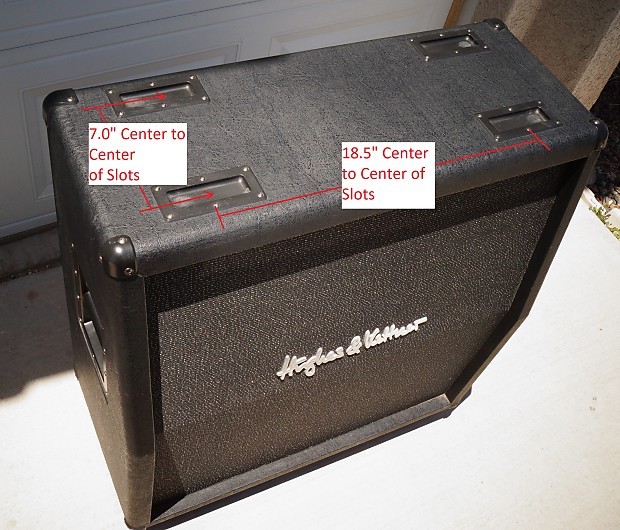 Hughes & Kettner SC412A Black 4x12 4-12 8 ohm guitar cabinet w